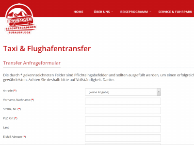 Transferformular