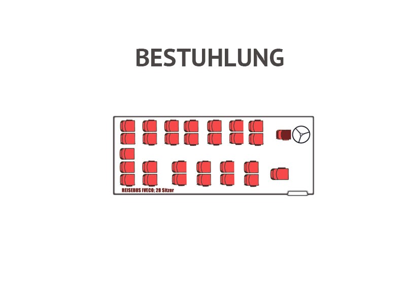 Bestuhlung Iveco